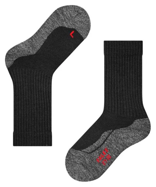Babies and Kids Active Warm Kids Socks Black FALKE Socks