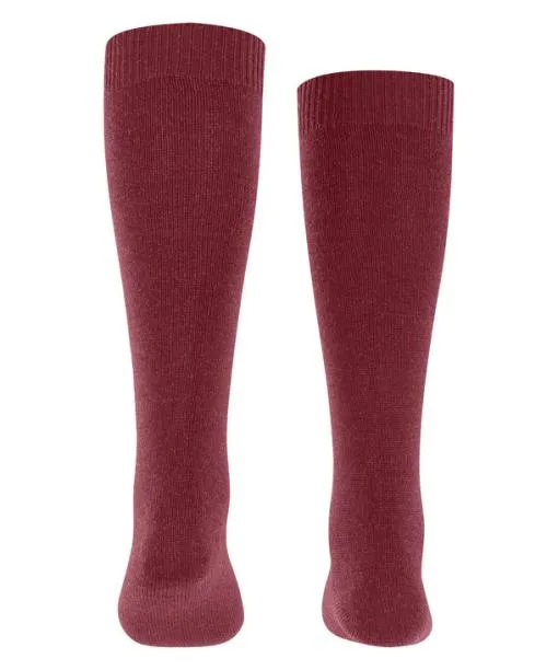 Babies and Kids Comfort Wool Kids Kneehigh Socks Ruby FALKE Knee High Socks