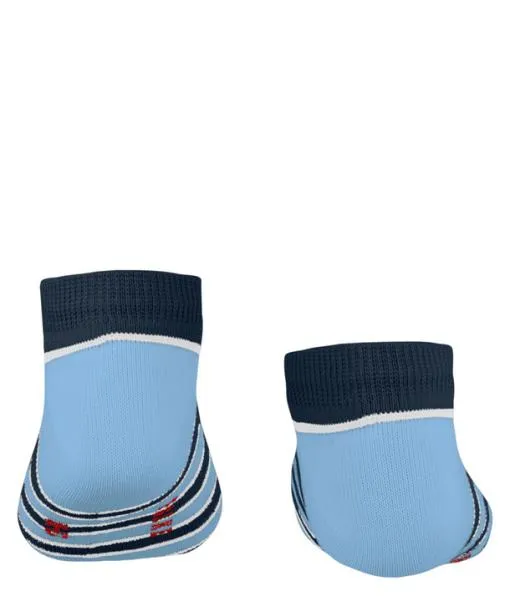 Babies and Kids Simple Stripes Kids Sneaker Socks Marine FALKE Ankle Socks