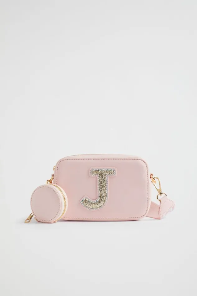 Bags Girl Seed Heritage Glitter Initial Bag J