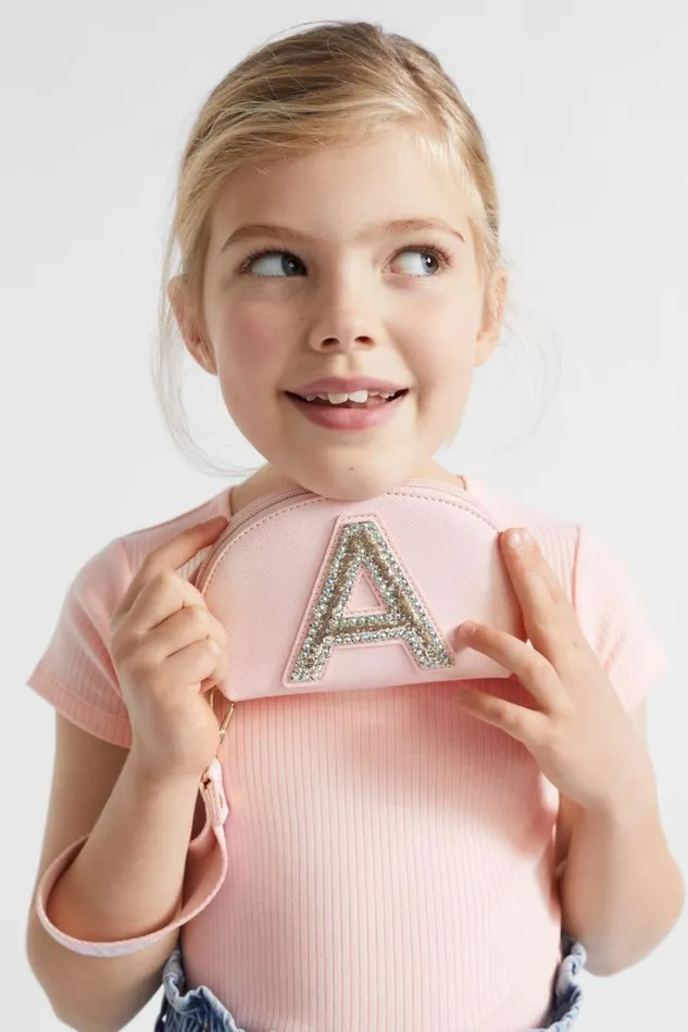 Bags Girl Seed Heritage Glitter Initial Purse J