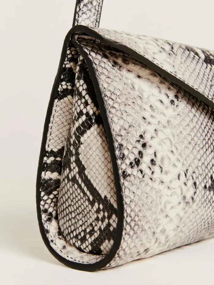 Bags The Reformation Philomena Shoulder Bag Python
