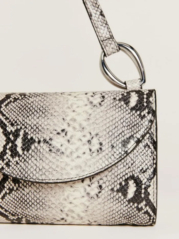 Bags The Reformation Philomena Shoulder Bag Python