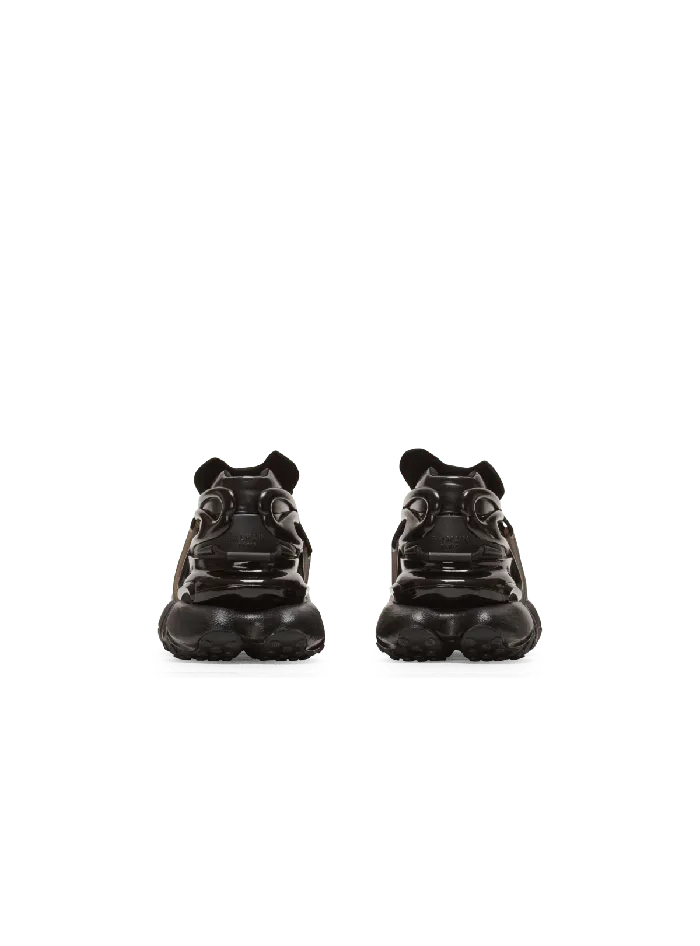 Balmain Sneakers Men Unicorn Main Lab Patent Leather Sneakers Black