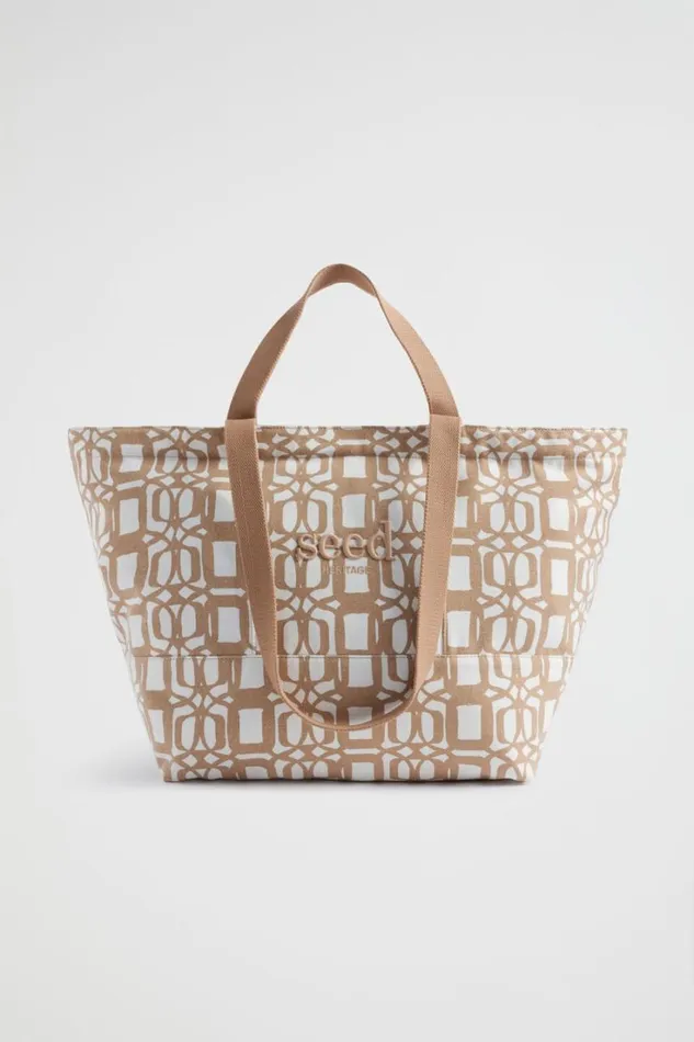 Beach Bags Woman Seed Heritage Seed Overnight Bag Barley Retro