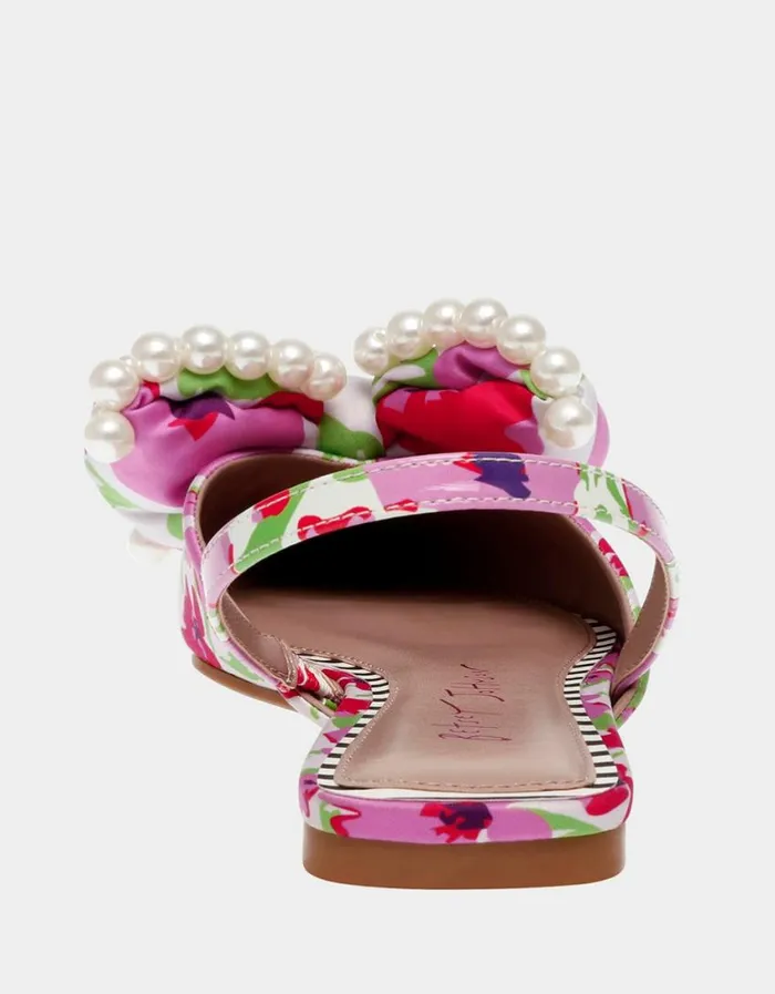 Betsey Johnson Women CAMILO WHITE MULTI White Multi