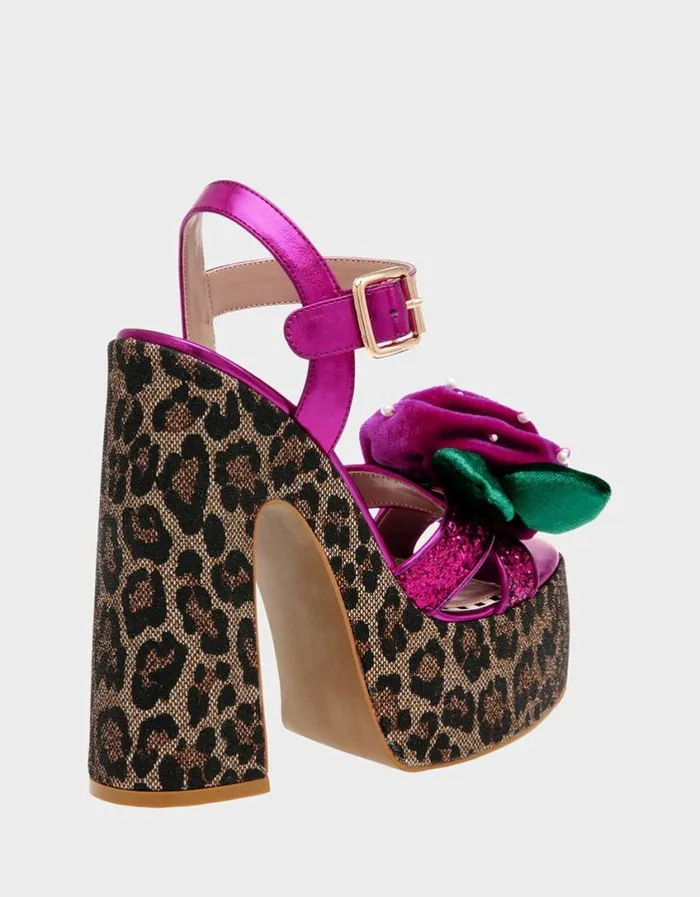 Betsey Johnson Women EUGENE LEOPARD MULTI Leopard Multi