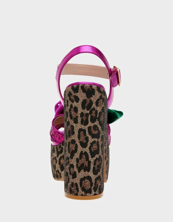 Betsey Johnson Women EUGENE LEOPARD MULTI Leopard Multi