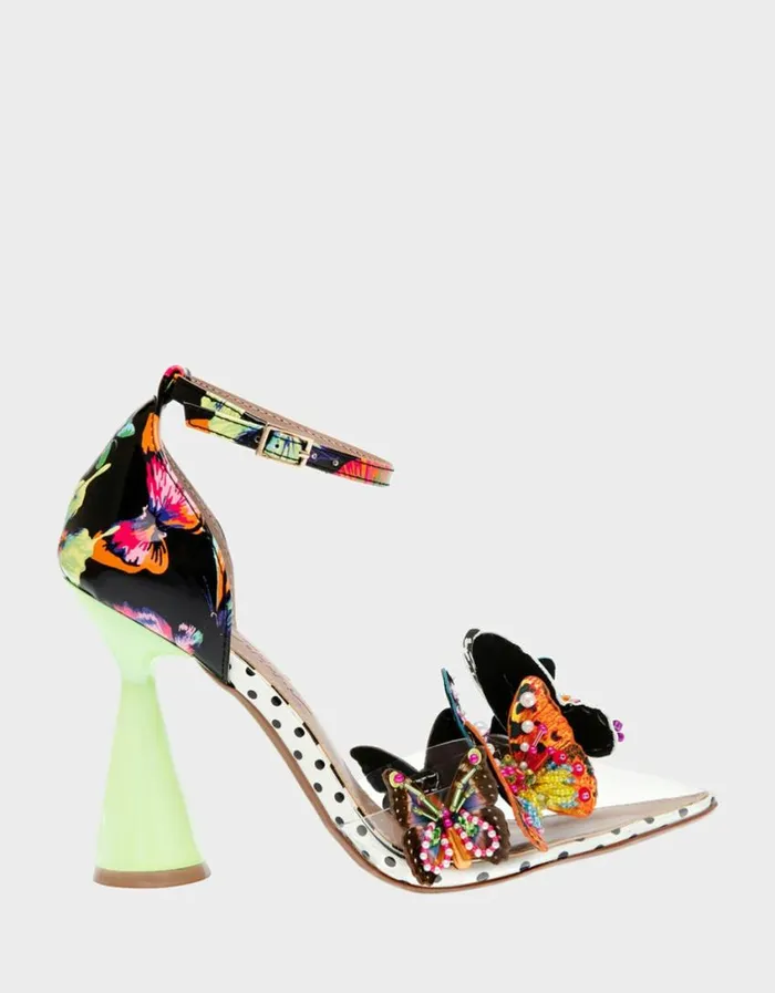 Betsey Johnson Women GIDELLE BLACK MULTI Black Multi