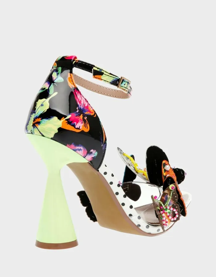 Betsey Johnson Women GIDELLE BLACK MULTI Black Multi