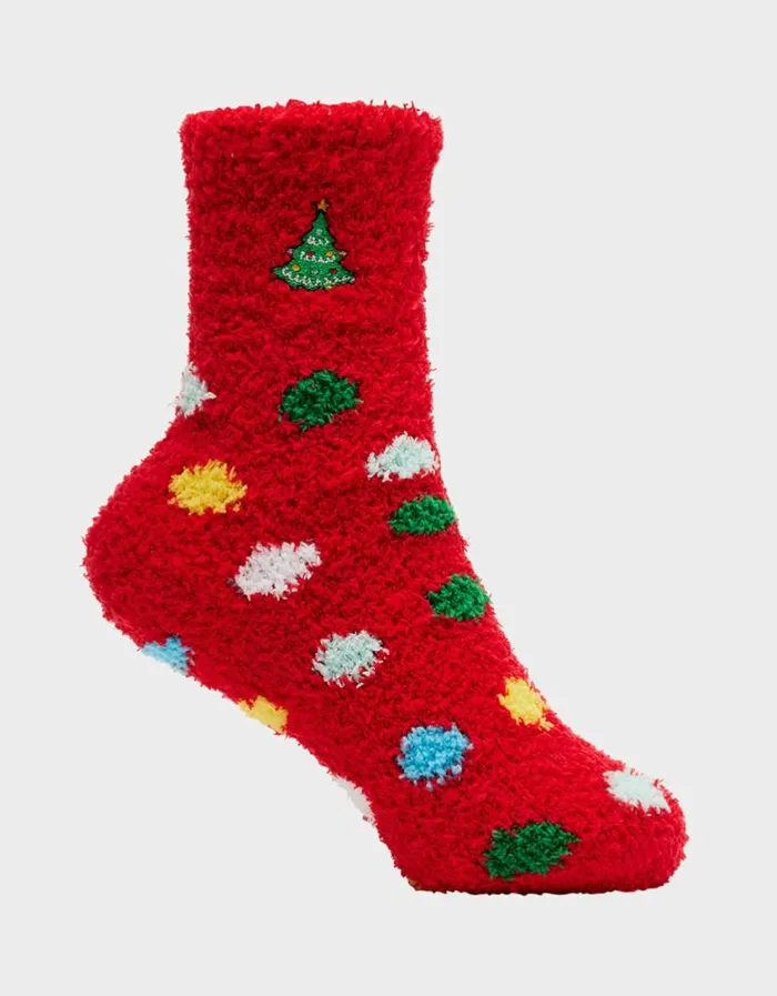 Betsey Johnson Women HOLIDAY TREE COZY THREE PACK MULTI Betsey Johnson Women HOLIDAY TREE COZY THREE PACK MULTI