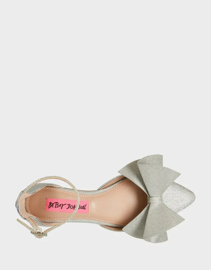 Betsey Johnson Women KIDS039 NOBLE SILVER Silver