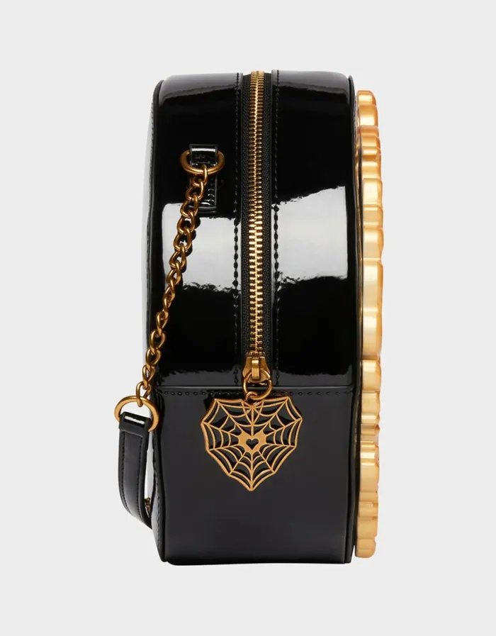 Betsey Johnson Women KITSCH GOLDEN MIRROR CROSSBODY BLACK Betsey Johnson Women KITSCH GOLDEN MIRROR CROSSBODY BLACK