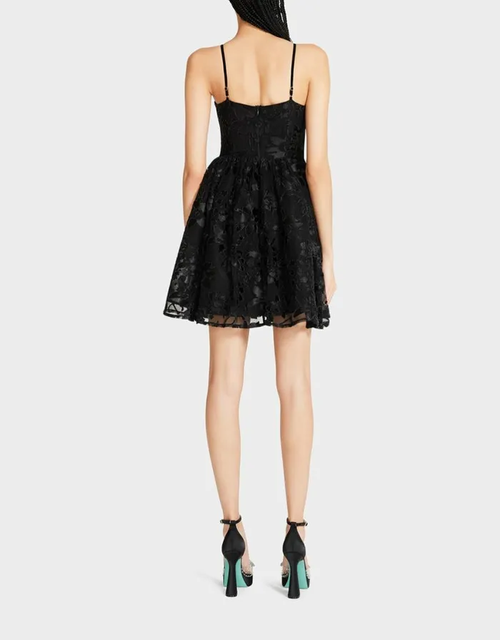 Betsey Johnson Women LUCIA MINI DRESS BLACK Black