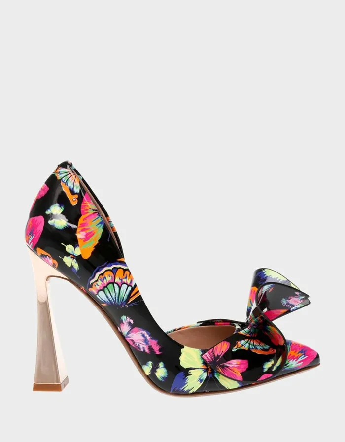 Betsey Johnson Women NOBBLEP BLACK BUTTERFLY Black Butterfly