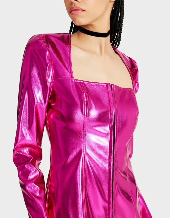 Betsey Johnson Women STACY MINI DRESS PINK Pink