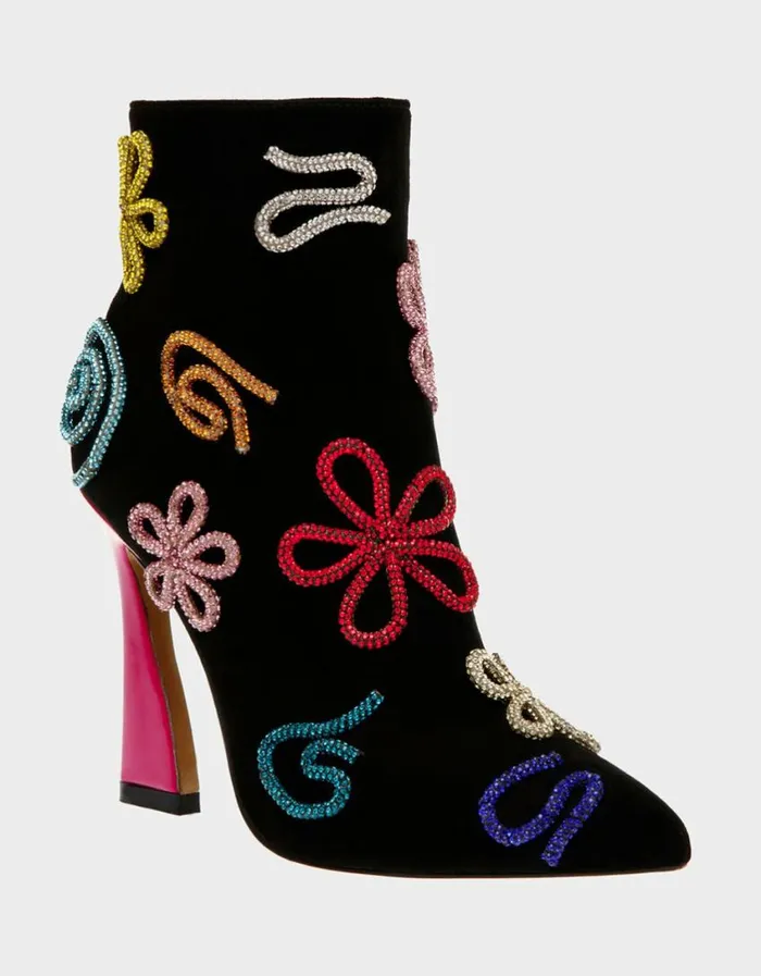 Betsey Johnson Women SYLVIA BLACK MULTI
