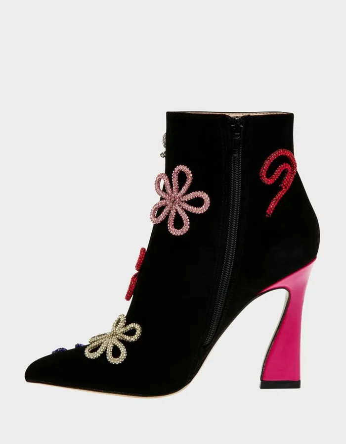 Betsey Johnson Women SYLVIA BLACK MULTI