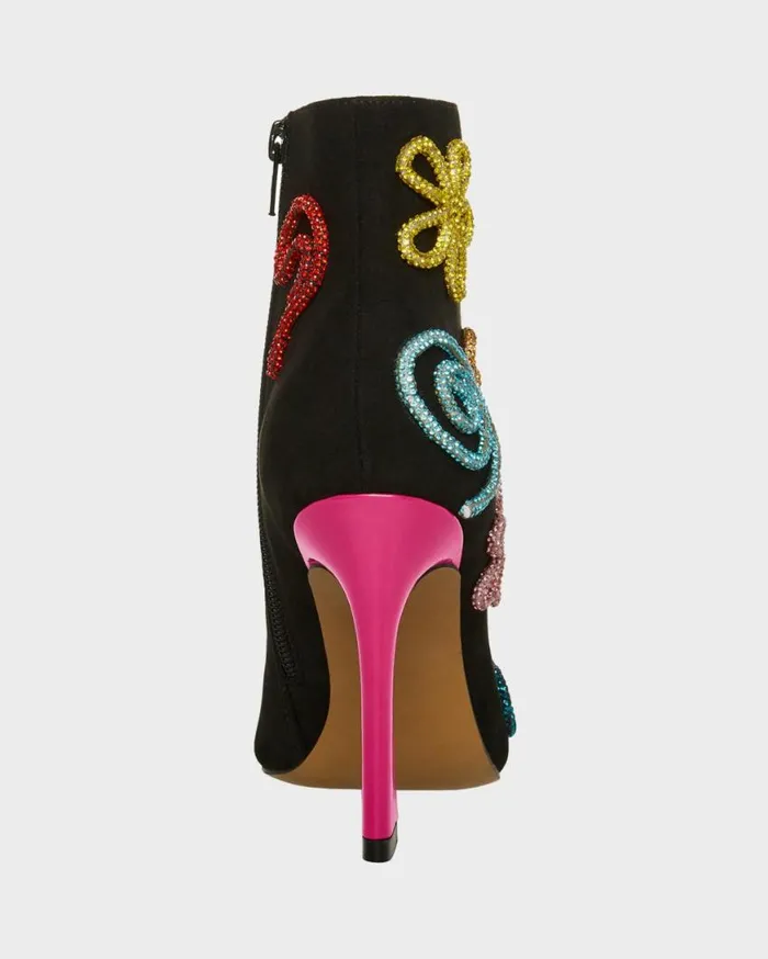 Betsey Johnson Women SYLVIA BLACK MULTI