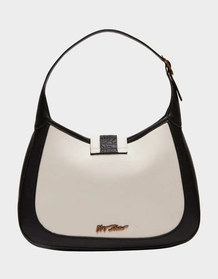 Betsey Johnson Women WESTERN SHOULDER BAG WHITE White Betsey Johnson Women WESTERN SHOULDER BAG WHITE White