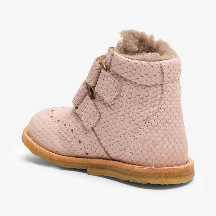 bisgaardshoes ellie v tex rose waves Rose BABY Boots