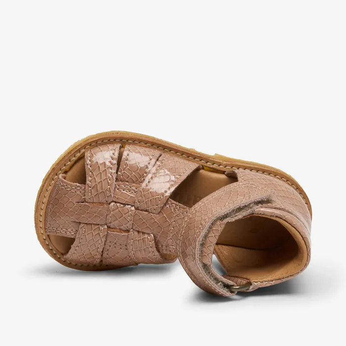 bisgaardshoes Sandals BABY ami camel croco Brown