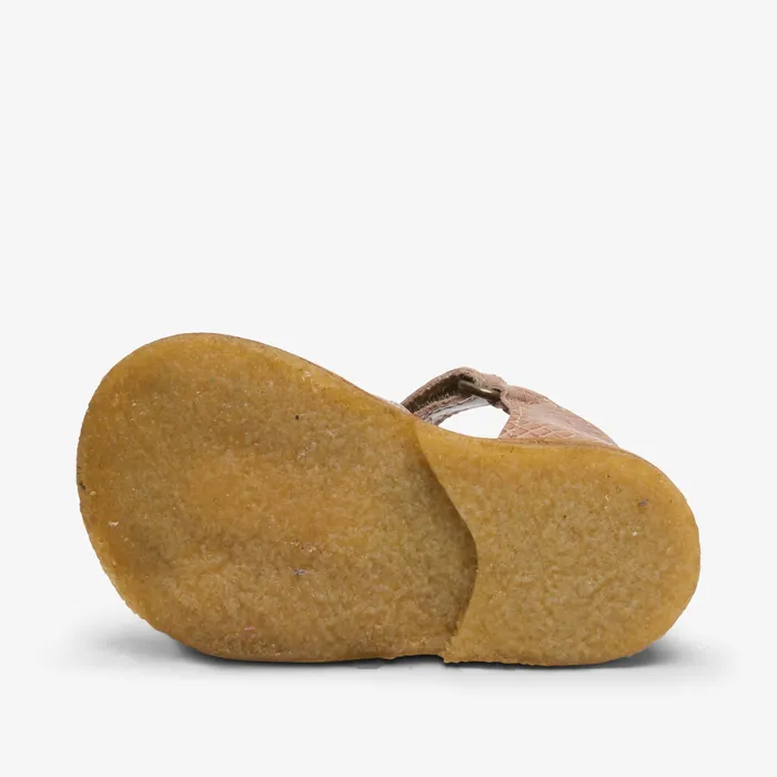 bisgaardshoes Sandals BABY ami camel croco Brown