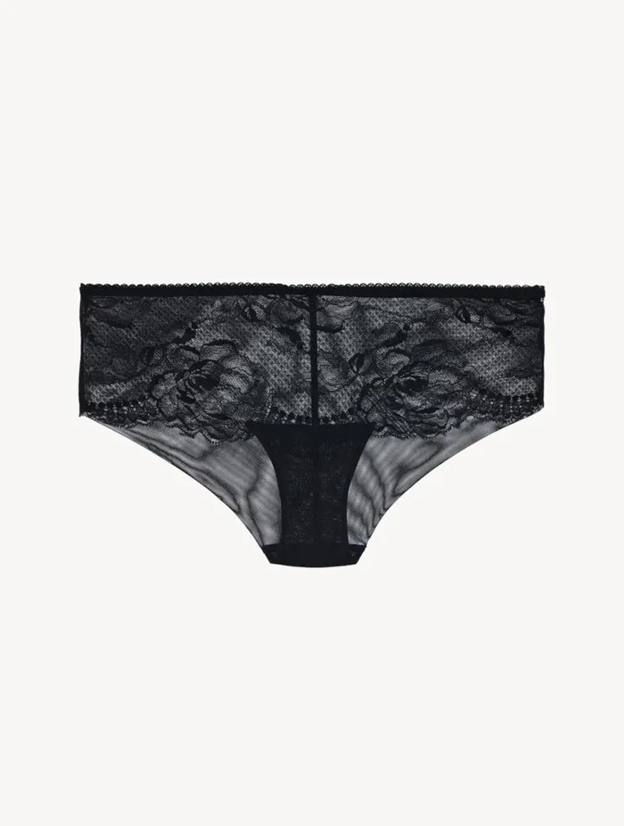 Black Lace Boyshort Brief Lingerie La Perla Hipster