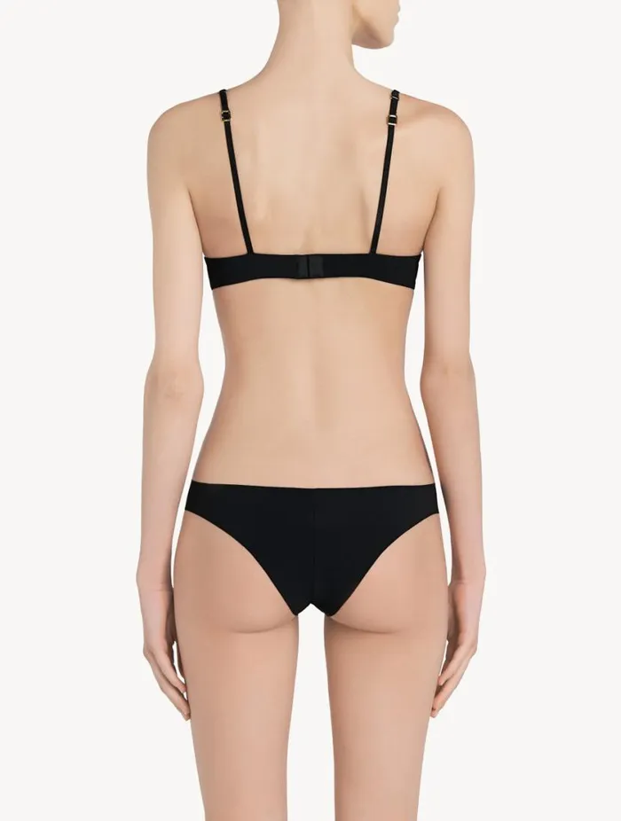 Black Lycra Brazilian Briefs Lingerie La Perla Brazilian