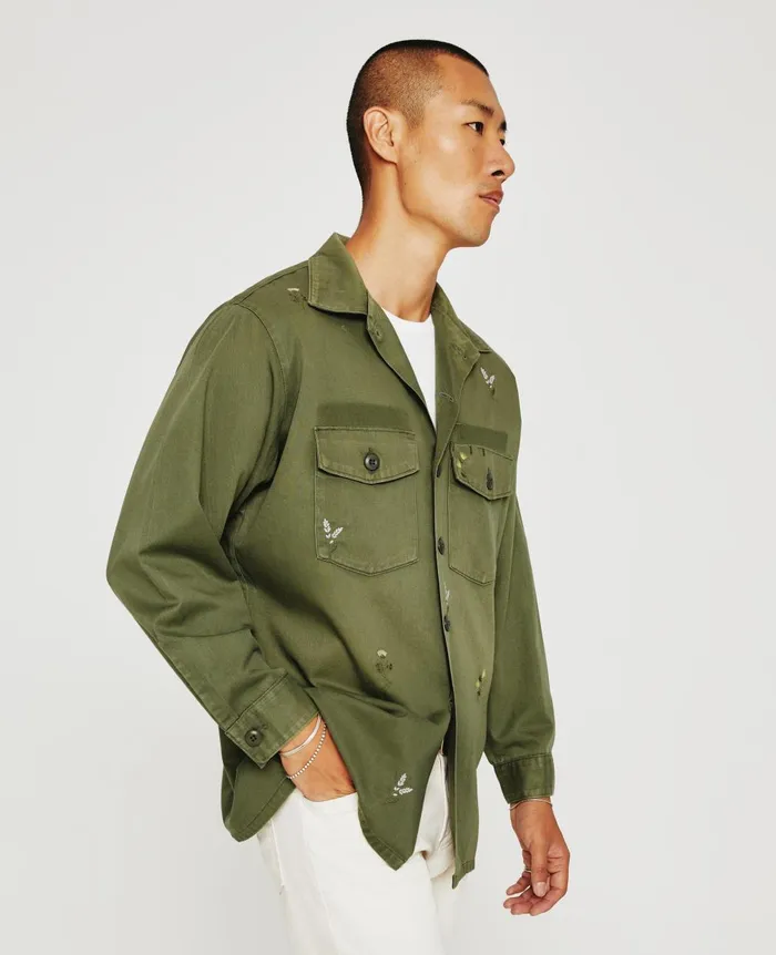Blake Jacket Eb Super Bloom Vintage Green WomenMen AG Jeans Jackets Blake Jacket Eb Super Bloom Vintage Green WomenMen AG Jeans Jackets