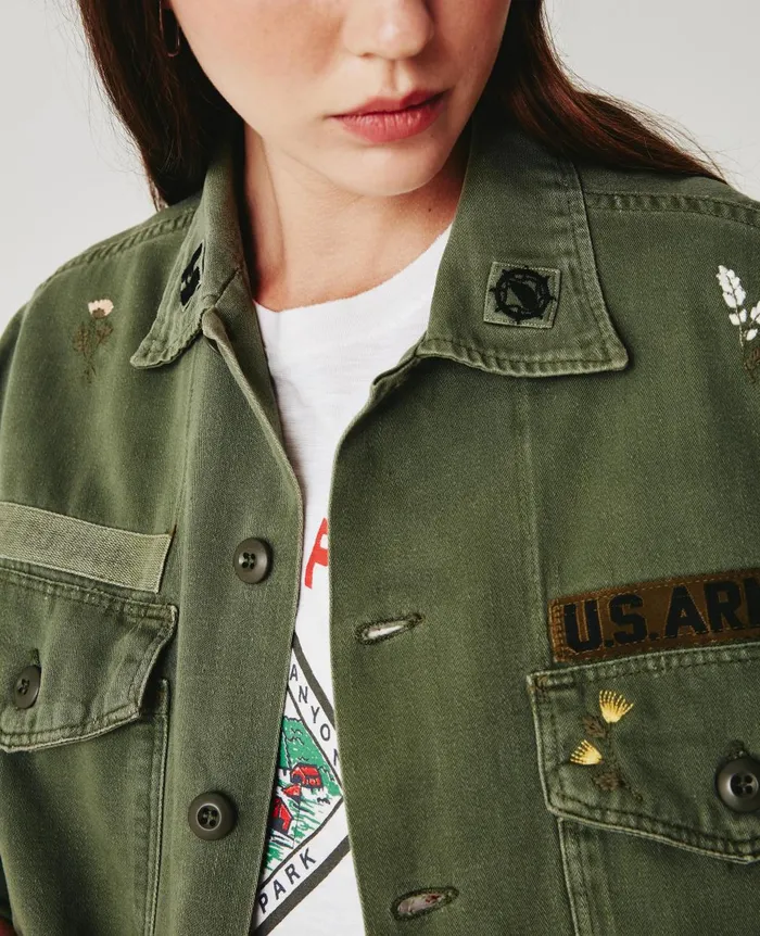 Blake Jacket Eb Super Bloom Vintage Green WomenMen AG Jeans Jackets Blake Jacket Eb Super Bloom Vintage Green WomenMen AG Jeans Jackets