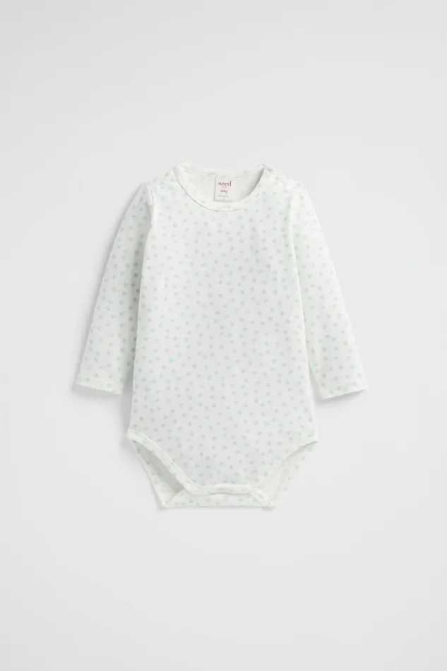 Bodysuits and Onesies Newborn Seed Heritage Stars Bodysuit Seaspray
