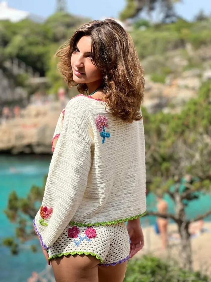 Boleros Women Rose Carmine BOLERO BLOOM