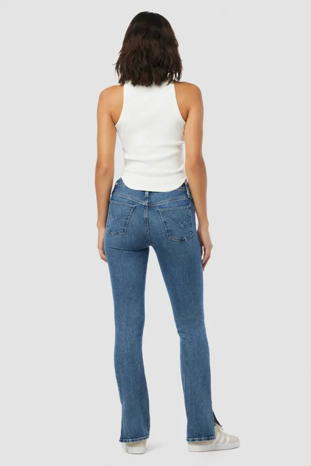 Bootcut Women Hudson Jeans Barbara HighRise Baby Bootcut Jean W Slit Hem Lottery Bootcut Women Hudson Jeans Barbara HighRise Baby Bootcut Jean W Slit Hem Lottery