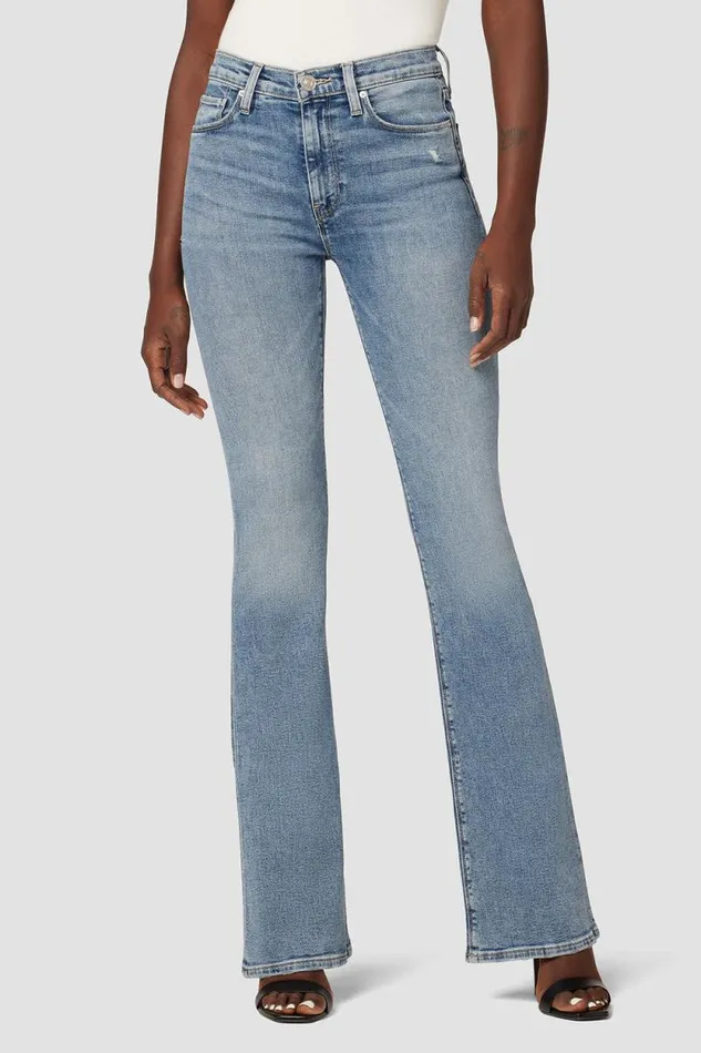 Bootcut Women Hudson Jeans Barbara HighRise Bootcut Jean Pure Shores