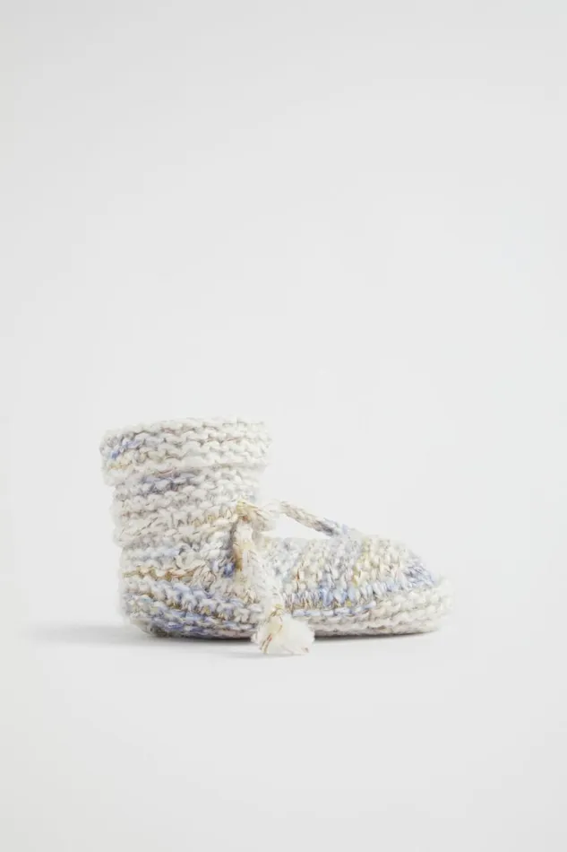 Booties Newborn Seed Heritage Space Dye Knit Bootie Multi
