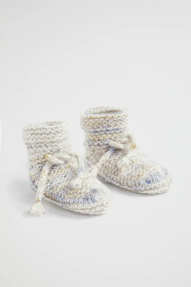 Booties Newborn Seed Heritage Space Dye Knit Bootie Multi