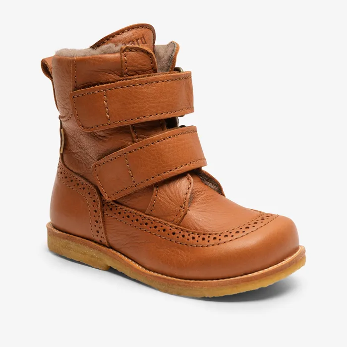 Boots bisgaardshoes BABY elba tex cognac Brown