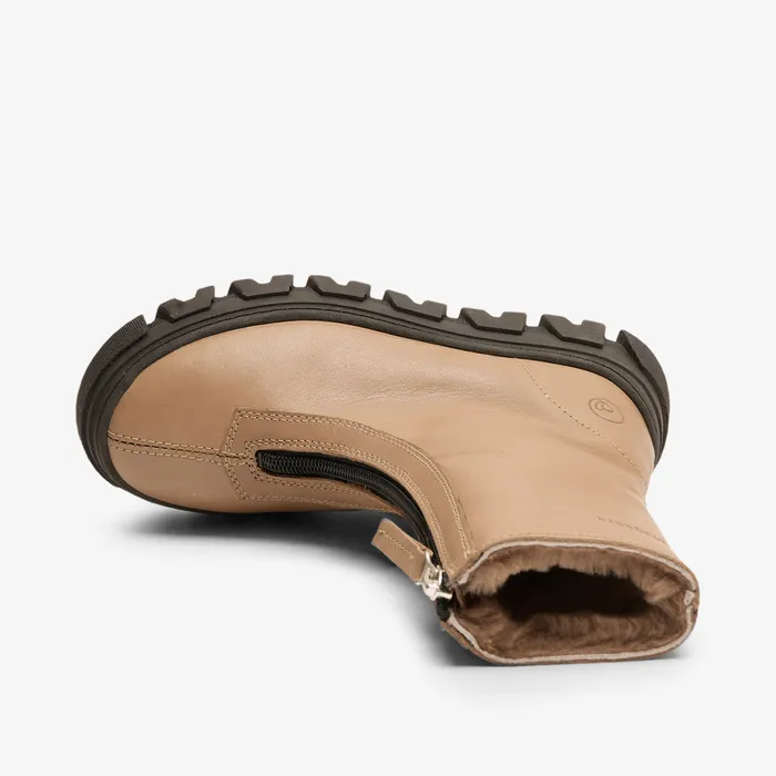 Boots bisgaardshoes KIDS nomi lamb tortora Brown