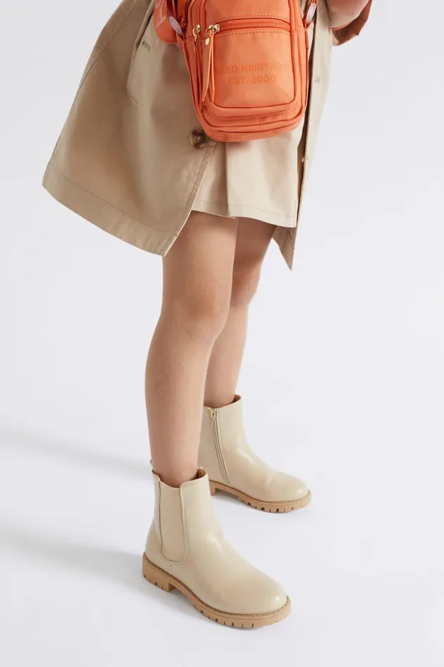 Boots Girl Seed Heritage Combat Boot Chai