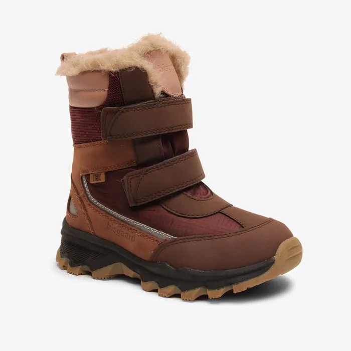 Boots KIDS eddie tex bordeaux Red bisgaardshoes