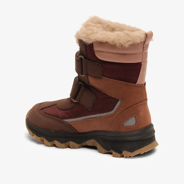 Boots KIDS eddie tex bordeaux Red bisgaardshoes