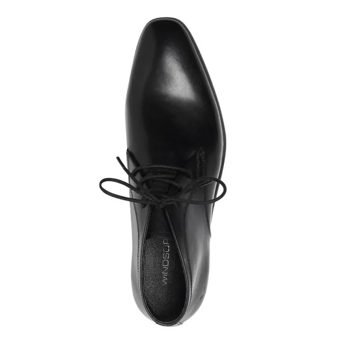 Boots Men Windsor Smith MYLES BLACK LEATHER BOOTS Boots Men Windsor Smith MYLES BLACK LEATHER BOOTS