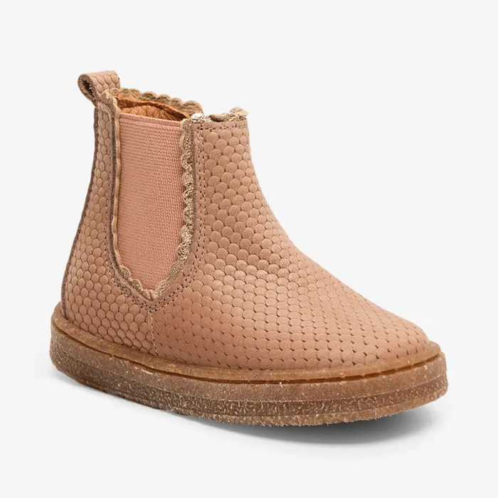 Boots siggi taupe waves Brown 8211 bisgaardshoes KIDS