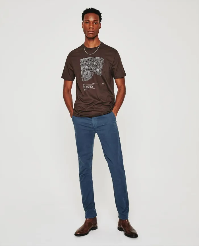 Bryce Crew Journey Antique Brown Men AG Jeans Tees Bryce Crew Journey Antique Brown Men AG Jeans Tees
