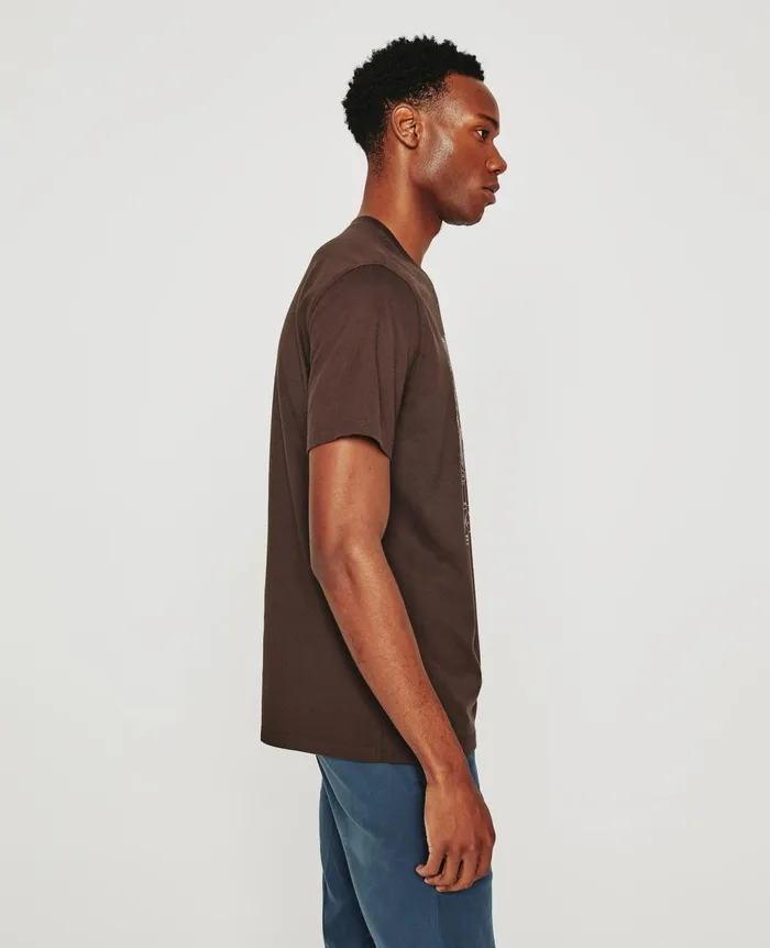 Bryce Crew Journey Antique Brown Men AG Jeans Tees Bryce Crew Journey Antique Brown Men AG Jeans Tees