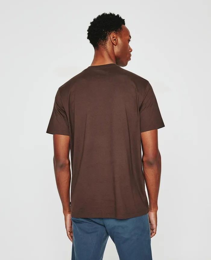 Bryce Crew Journey Antique Brown Men AG Jeans Tees Bryce Crew Journey Antique Brown Men AG Jeans Tees
