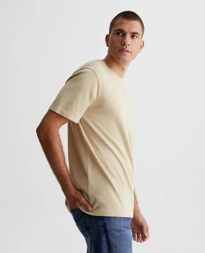 Bryce Crew Wheat Fields Men AG Jeans Tees Bryce Crew Wheat Fields Men AG Jeans Tees