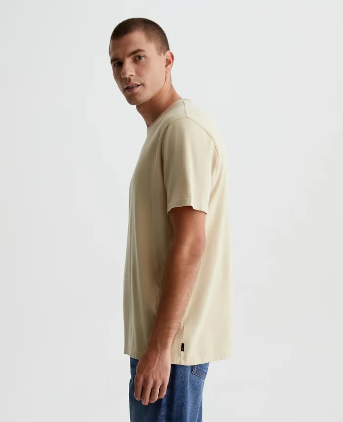 Bryce Crew Wheat Fields Men AG Jeans Tees Bryce Crew Wheat Fields Men AG Jeans Tees