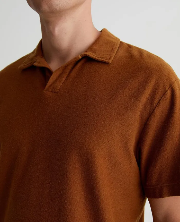 Bryce Johnny Collar Tree Bark Men AG Jeans Polos Bryce Johnny Collar Tree Bark Men AG Jeans Polos